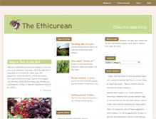 Tablet Screenshot of ethicurean.com